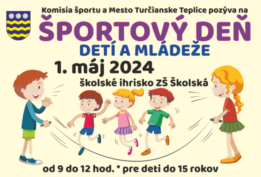 Športový deň detí a mládeže v Turčianskych Tepliciach
