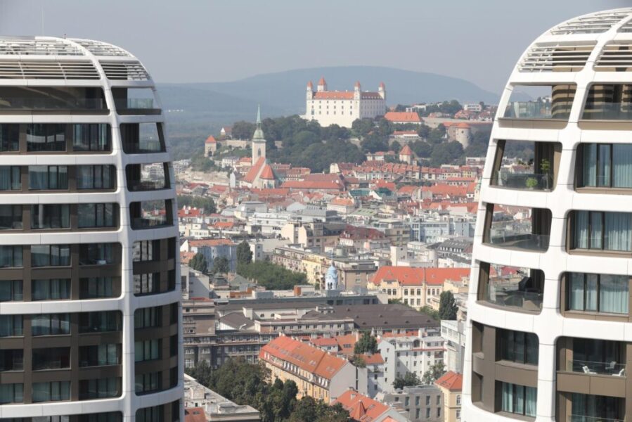 Novostavby v Bratislave sú v kurze. Ich predaj medziročne stúpol o vyše sto percent