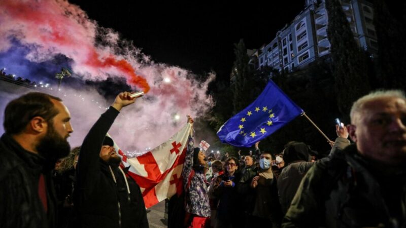 „Veľké sklamanie.“ Rada Európy odsúdila gruzínsky návrh zákona o zahraničnom vplyve