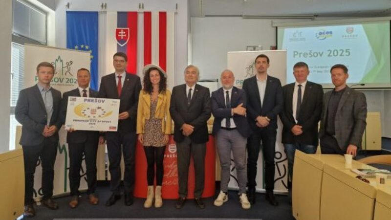 Prešov navštívila medzinárodná delegácia, posúdila jeho kandidatúru na udelenie titulu Európske mesto športu 2025 (video)