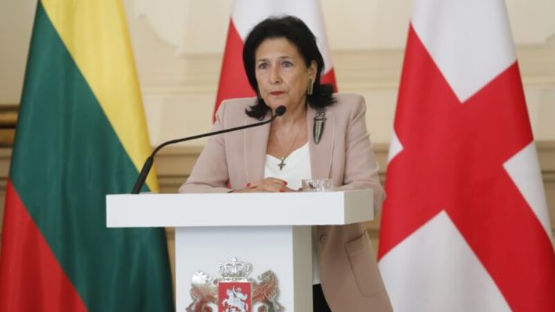Gruzínska prezidentka Zurabišviliová vetovala zákon o zahraničnom vplyve, údajne je v rozpore so všetkými európskymi normami