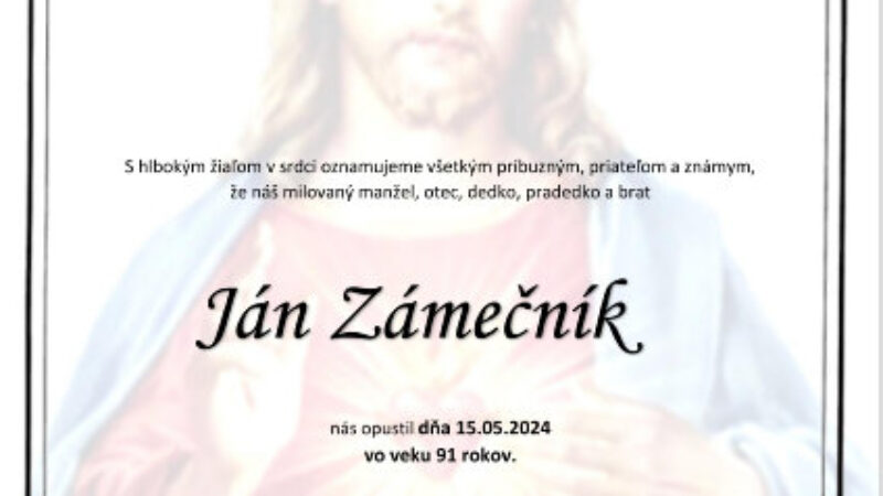 Ján Zámečník