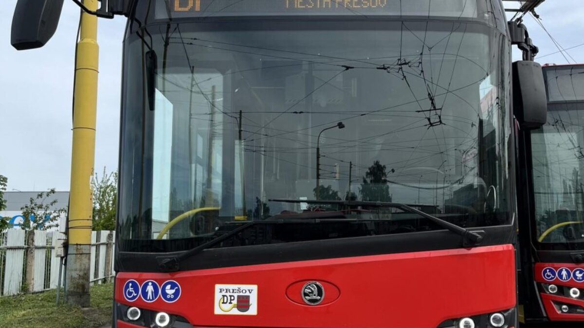 V Prešove začínajú jazdiť prvé parciálne trolejbusy