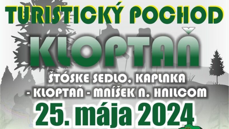 Mesto Gelnica Vás pozýva na turistický pochod na Kloptaň