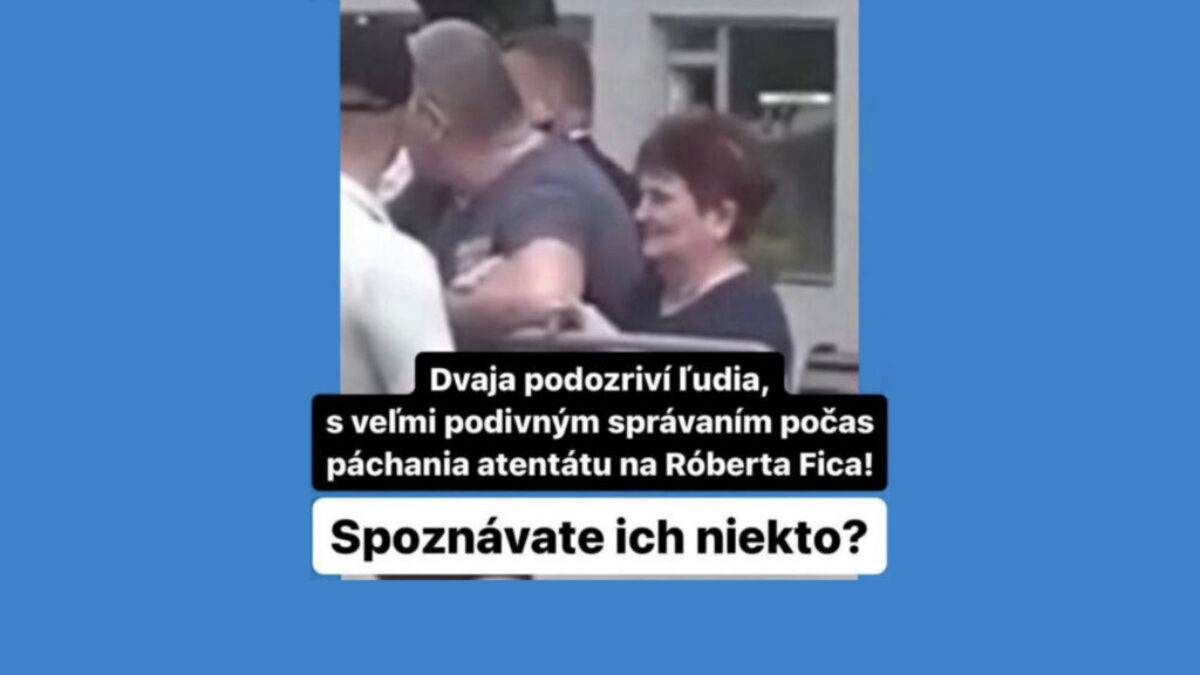 Poznáte ich niekto? Pred atentátom pristúpil k zátarasam veľky chlap s čudne sa chovajucou ženou