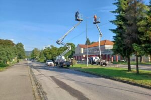 POKRAČUJEME V MODERNIZÁCII VEREJNÉHO OSVETLENIA V PRIEVIDZI