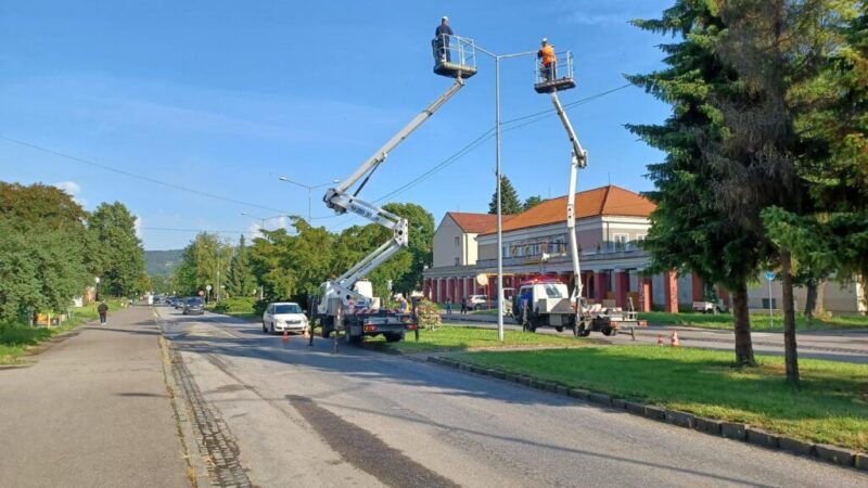 POKRAČUJEME V MODERNIZÁCII VEREJNÉHO OSVETLENIA V PRIEVIDZI