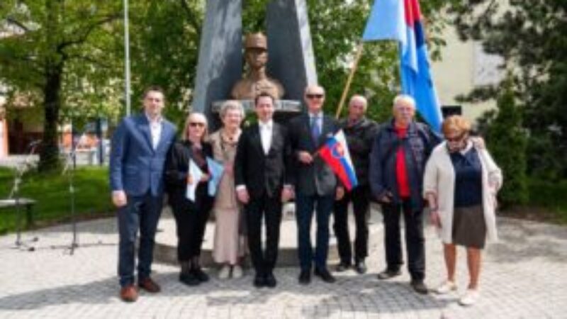 Matica slovenská si v Poprade pripomenula 105. výročie úmrtia gen. M. R. Štefánika a zástupcovia MS boli prijatí viceprimátorom mesta Poprad