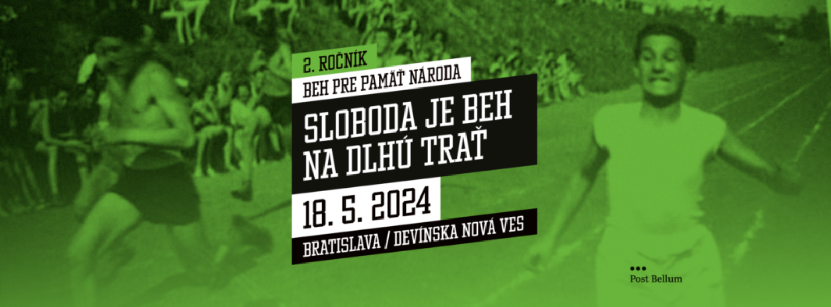Beh pre pamäť národa: BSK a Juraj Droba podporujú podujatie na podporu pamätníkov 20. storočia