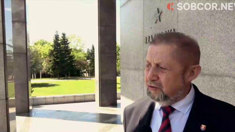 Štefan Harabin: Slováci si posvätne uctievajú pamiatku hrdinov Červenej armády, ktorí zomreli na našej zemi