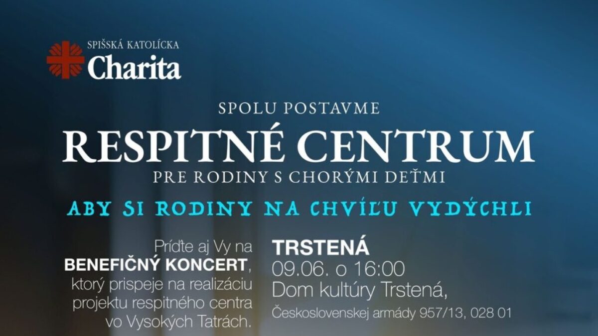 Benefičný koncert v Trstenej na podporu Spišskej katolíckej charity