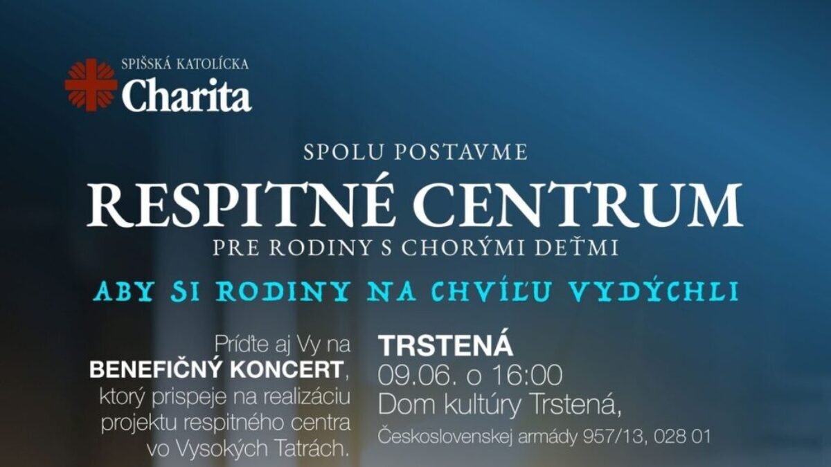 Benefičný koncert: Spojenie umenia a technológie v Trstenej