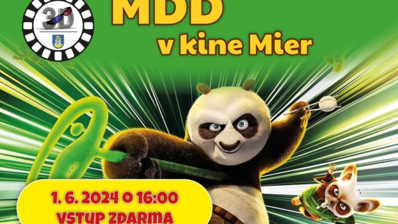 MDD v kine Mier v Trstenej: Pozvánka na Kung Fu Pandu 4