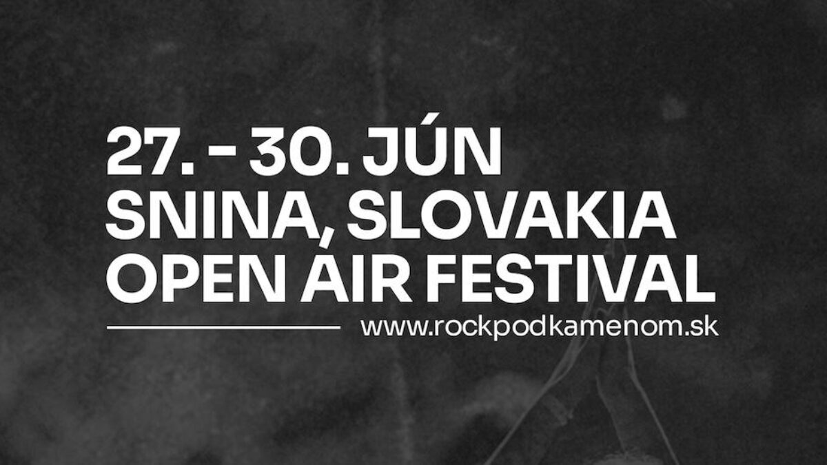 Humenné: Najväčší rockový festival na Slovensku – ROCK POD KAMEŇOM vypukne už tento víkend!