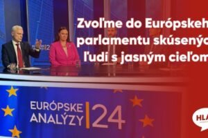 Zvoľme do Európskeho parlamentu skúsených ľudí s jasným cieľom 🇸🇰🇪🇺