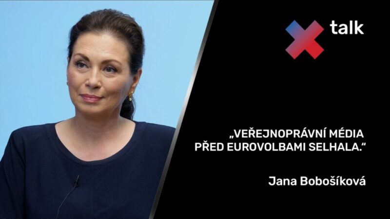 Je neprofesionální a zavádějící, aby SPOLU mělo v předvolební debatě tři zástupce | Jana Bobošíková