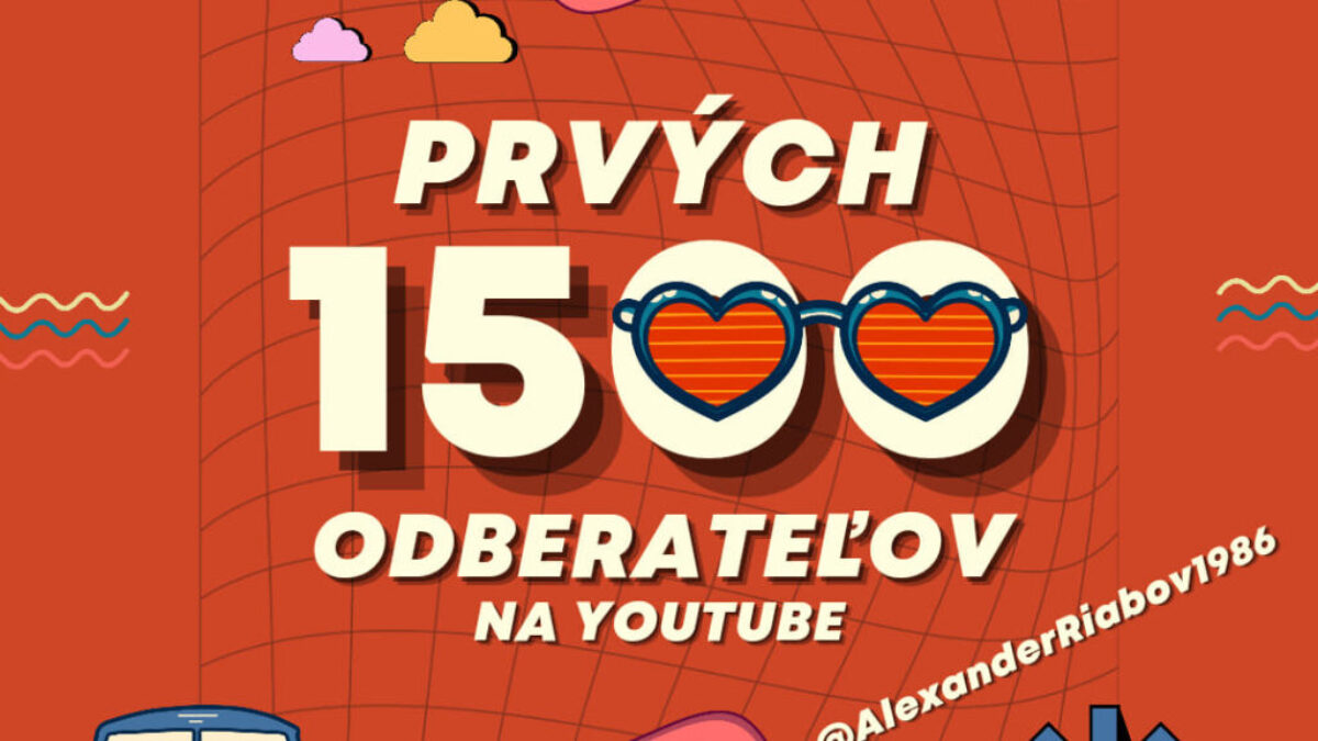 Alexander Riabov: NA VIDEO SIETI JE NÁS UŽ VIAC AKO 1500