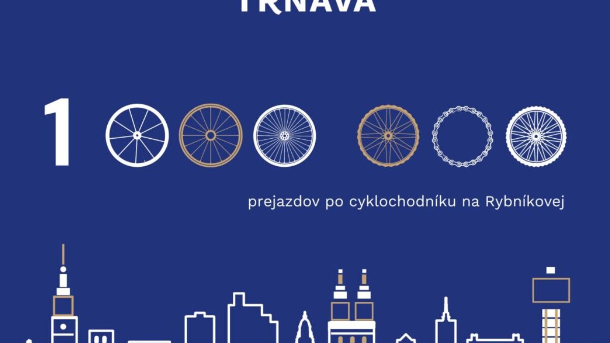 Trnava :  MILIÓNTY PREJAZD CYKLISTU NA RYBNÍKOVEJ ULICI! 

V týchto dňoch sme na cyklotrase na Rybníkovej ulici zaznamenali výnimočný míľnik – miliónty prejazd cykli…