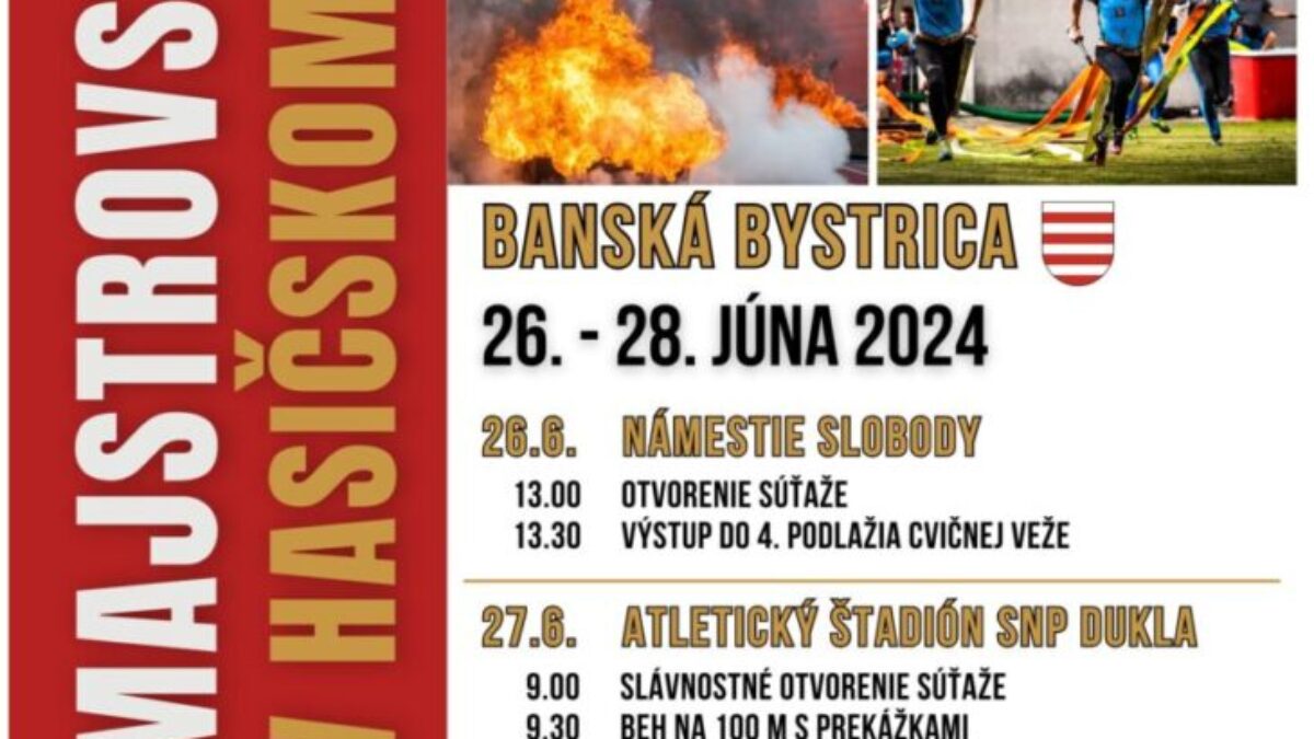 Banská Bystrica : OSLAVY KONCA ŠKOLESKÉHO ROKA I PORIADNA DÁVKA ŠPORTU – VÍKEND BUDE V BANSKEJ BYSTRICI VESELÝ 

 Ešte pred tým sa však môžete tešiť, napríklad, na už avizova…