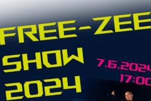 Pozvánka na záverečné vystúpenie žiakov tanečného odboru FREE-ZEE Show 2024 v me...
