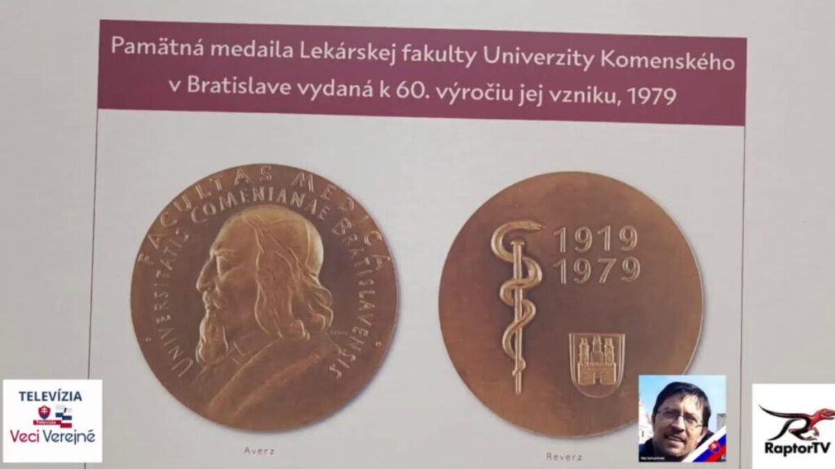 Medaily Univerzity Komenského v Bratislave 1924 – 2024