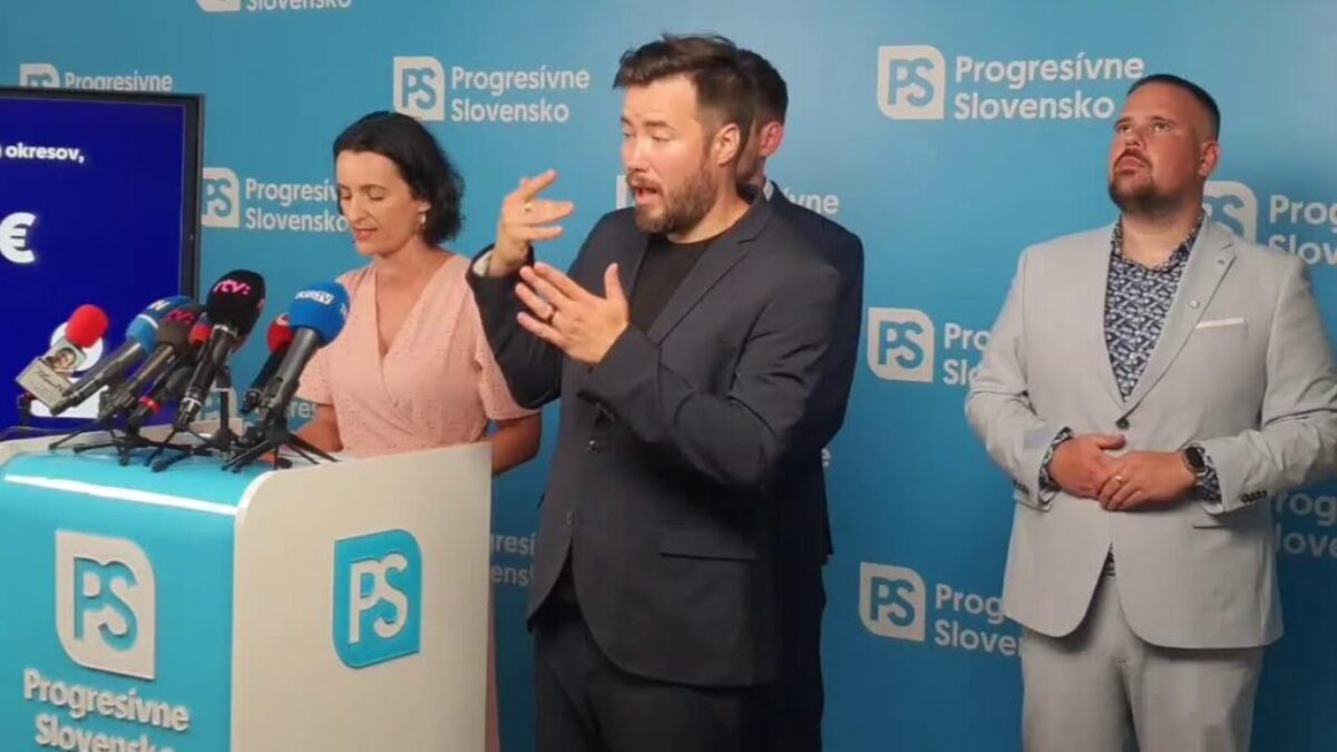 TK hnutia Progresívne Slovensko – Koalícia berie tým, ktorí ju nevolili, a rozdáva svojim