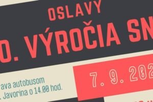80. výročie Slovenského národného povstania v Starej Turej