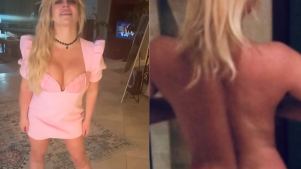 Britney Spears pózuje hore bez a apeluje: „Pozdrav môj zadok!“ (FOTO)