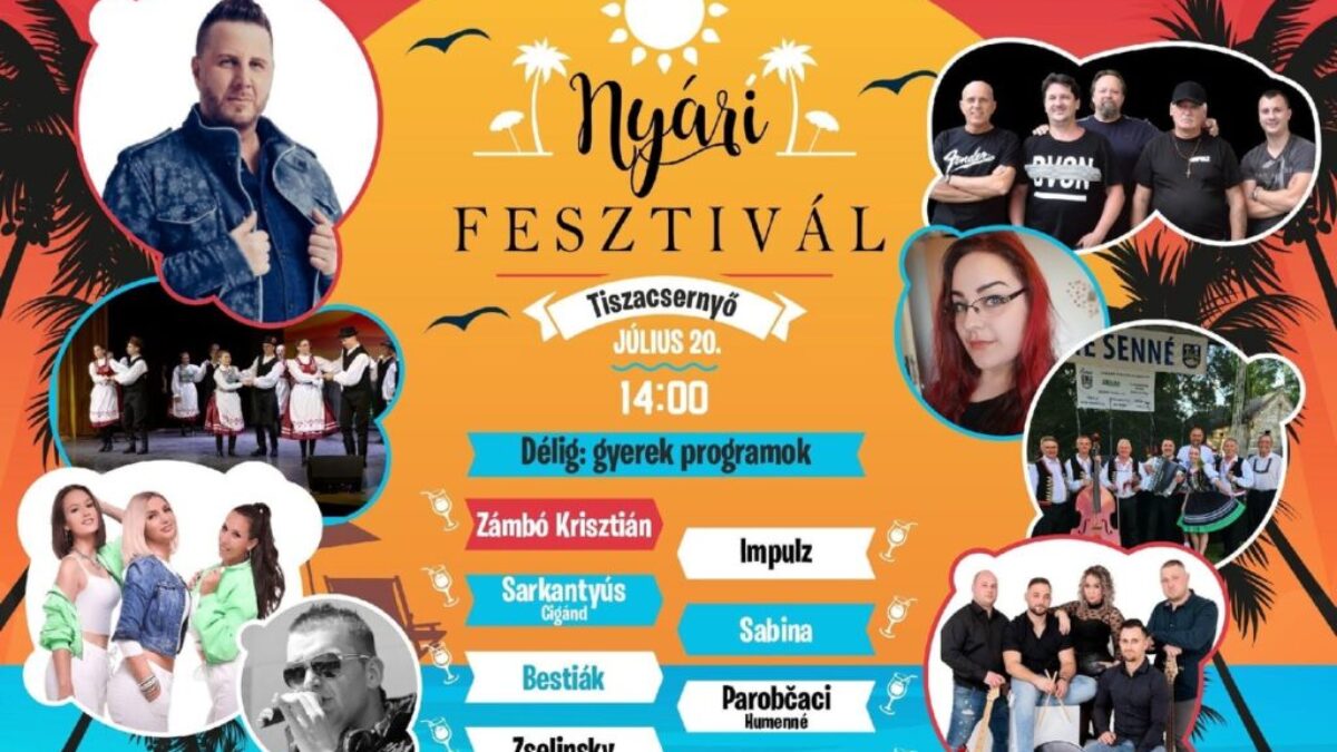 Letný festival 2024 v Čiernej nad Tisou!