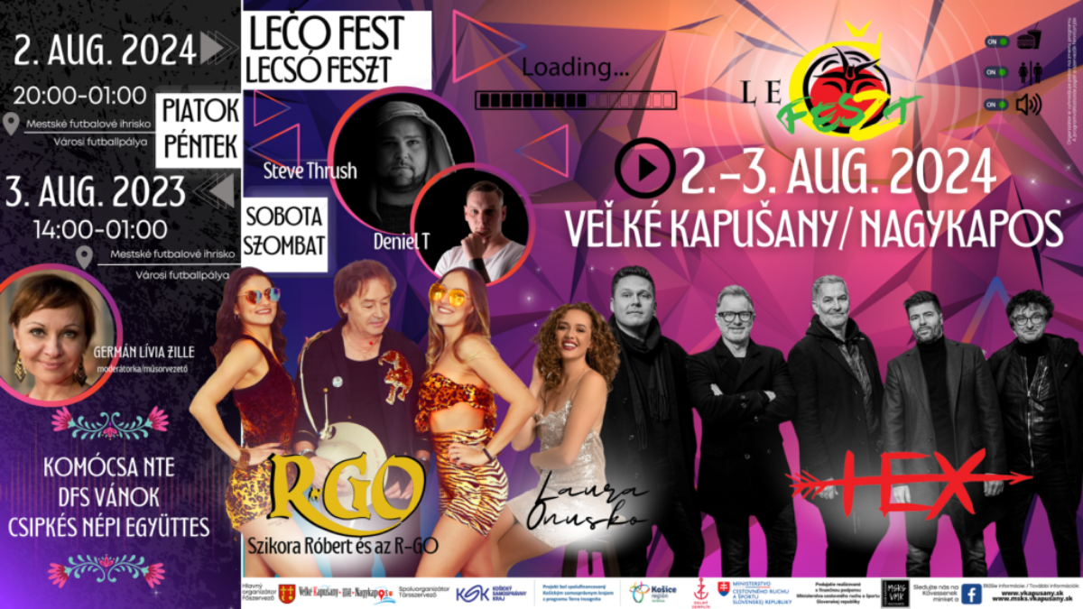 Lečo Festival 2024: Tradičné kultúrno-gastronomické podujatie vo Veľkých Kapušanoch