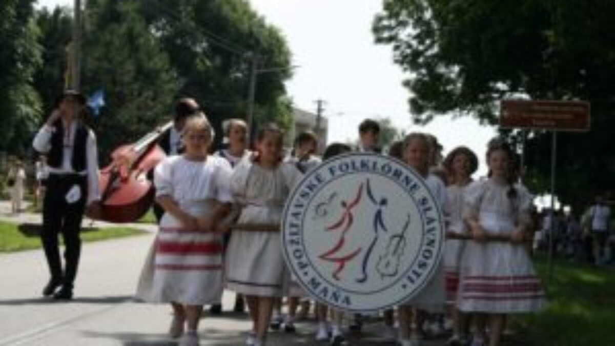 Požitavské folklórne slávnosti v obci Maňa po 34-krát