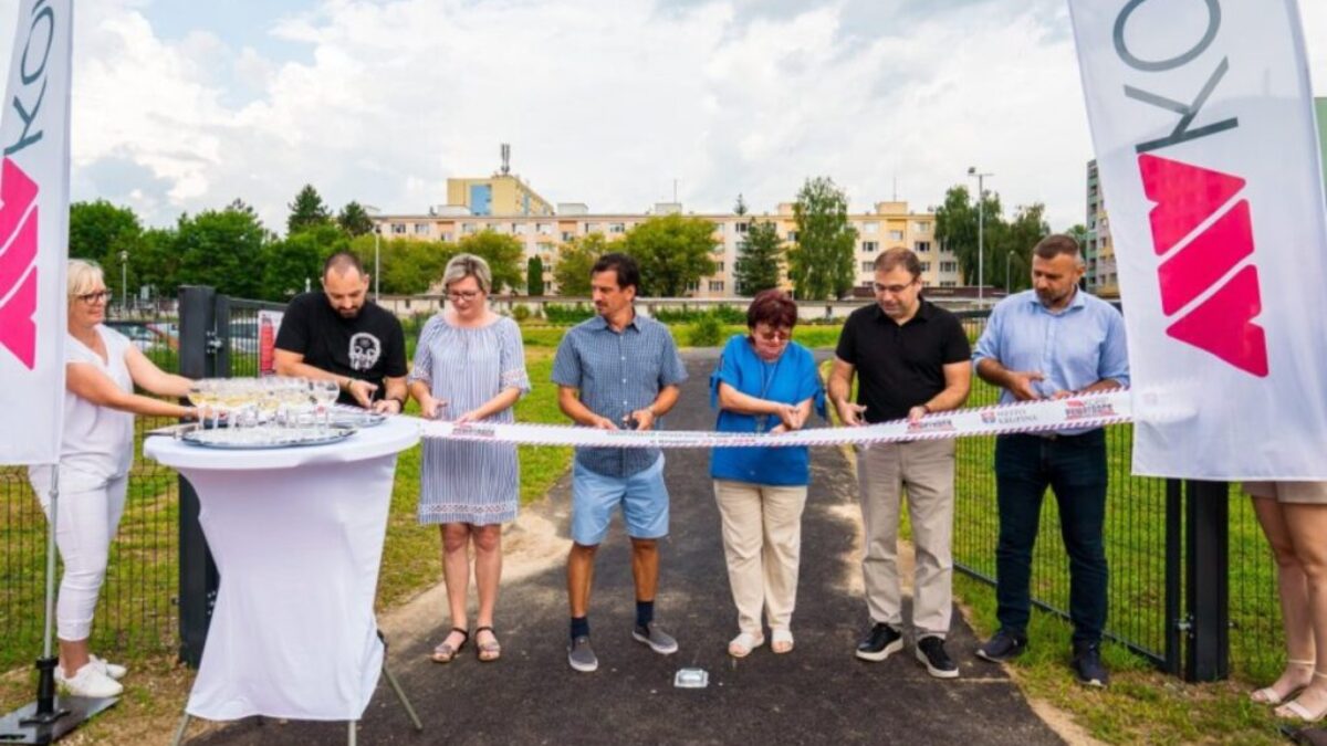 Slávnostné otvorenie Viakorp pumptrack arény v Krupine