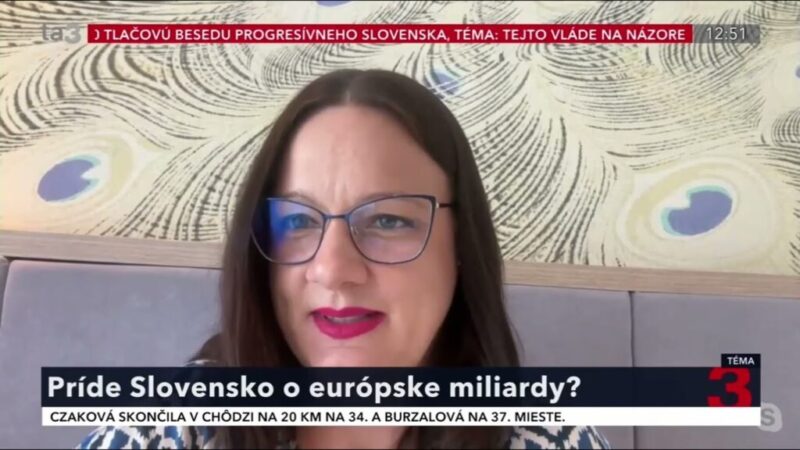 K. R. NEVEĎALOVÁ: PSko SI NAŠLO NOVÚ TÉMU – OHROZENIE SLOVENSKÝCH FINANCIÍ