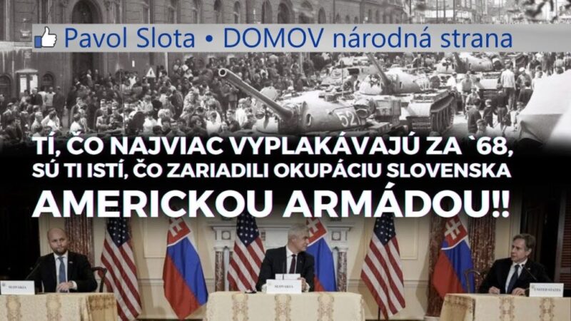 Yankee go home je dnes aktuálnejšie ako 21. august `68