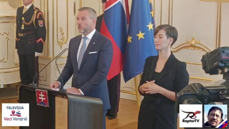 Prezident SR Peter Pellegrini vykoná slávnostný akt menovania riaditeľa SIS