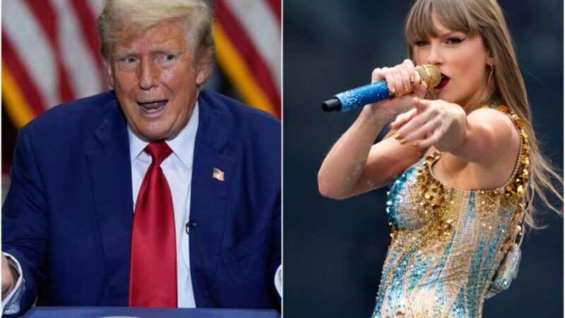 Fanúšikovia Taylor Swift sú pobúrení, Trump ju mal zneužiť na politickú propagandu