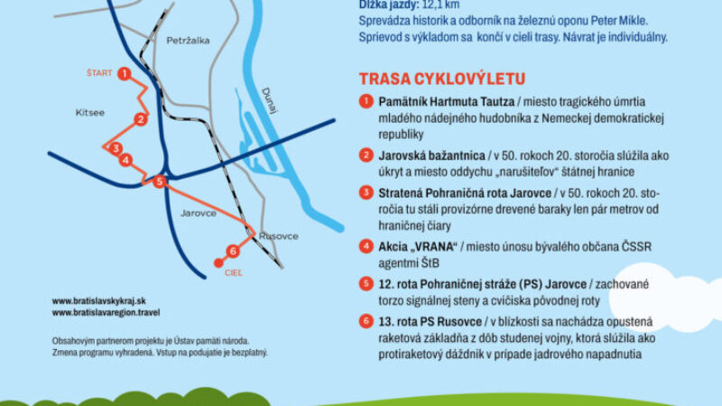 Aj tento rok sa môžete vydať bicyklom po stopách železnej opony