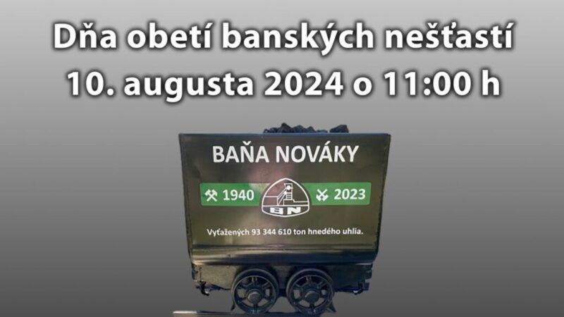 Pietna spomienka na obete banských nešťastí v Novákoch