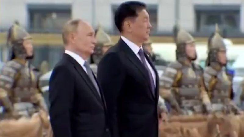 Video: Putin si v Mongolsku pripomenul zásadné sovietske víťazstvo nad Japonskom pri Chalchin Gole