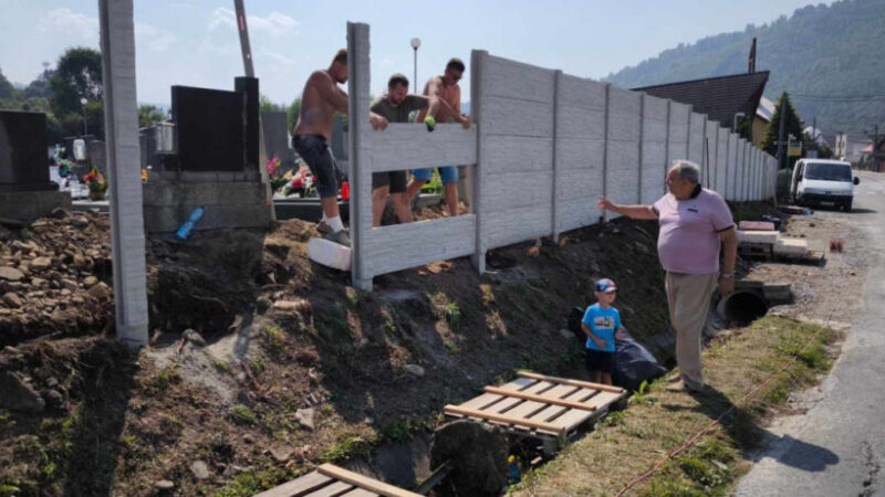 Nové kolumbárium a vylepšenia cintorína v Krásne nad Kysucou