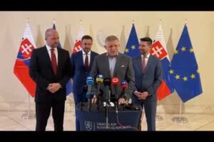 Tlačová konferencia premiéra R. Fica a ministra R. Takáča po stretnutí s SPPK.