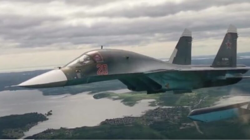 Video: Su-34 zbombardoval elitnú ukrajinskú brigádu pri Kupjansku