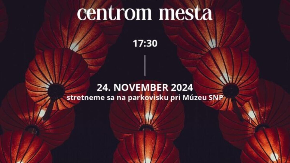 Banská Bystrica : LAMPIÓNOVÝ SPRIEVOD CENTROM MESTA UŽ TÚTO NEDEĽU 24. NOVEMBRA 

Pripomíname, že v nedeľu 24. novembra sa o 17:30 hod. vydáme na  tradičný Lampiónový sprievo…
