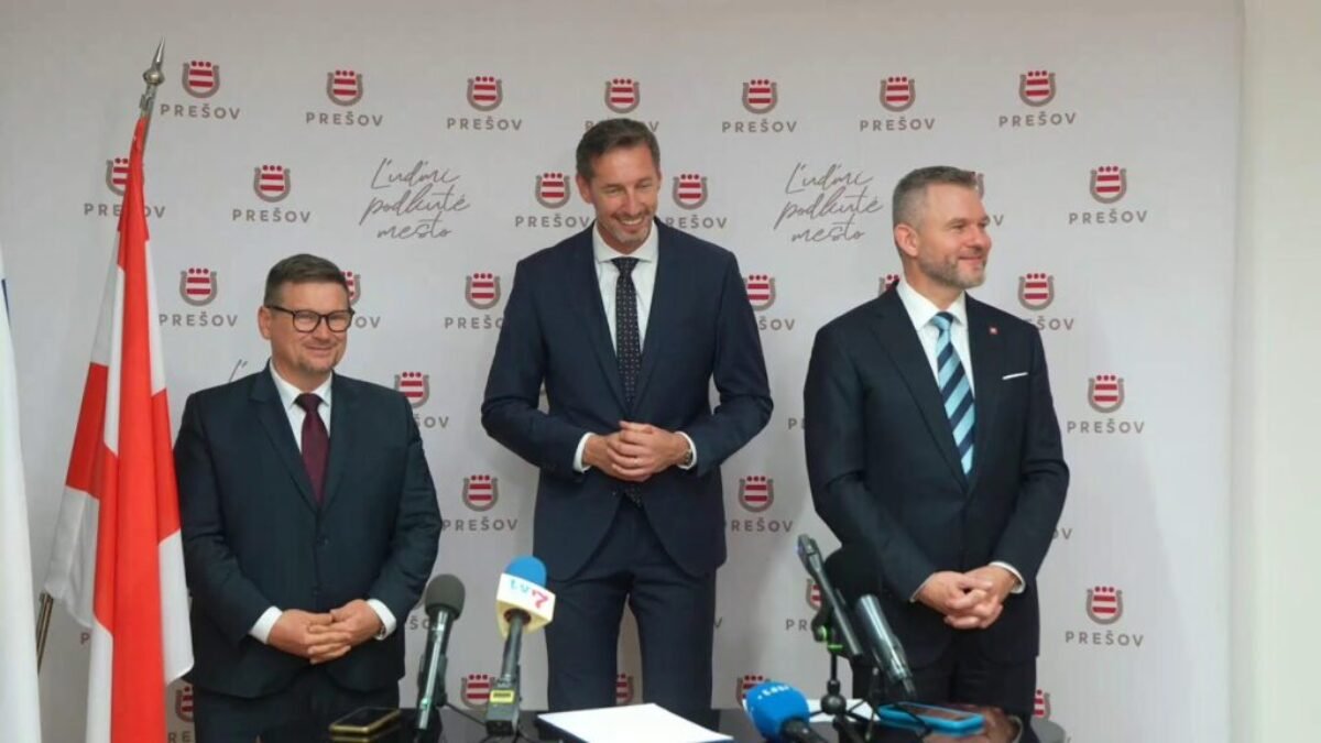 NAŽIVO: Mediálne vyhlásenie po návšteve Prešovského kraja