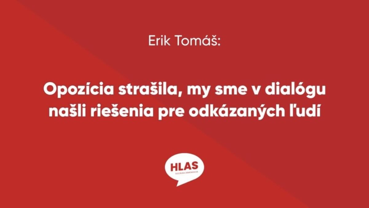 1732368170 maxresdefault.jpg Opozícia strašila, my sme v dialógu našli riešenia pre odkázaných ľudí #praca