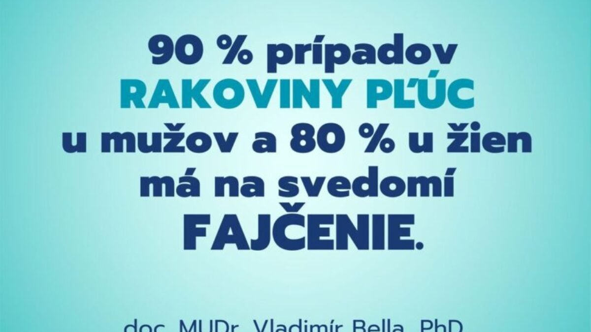 SPOČIATKU NEBOLÍ, NO VYŽIADA SI VEĽA ŽIVOTOV. POMÔCŤ MÔŽE SKRÍNING 

Kým ešte začiatkom 20. storočia bola rakovina pľúc prakticky neznámym ochorením, dnes p…