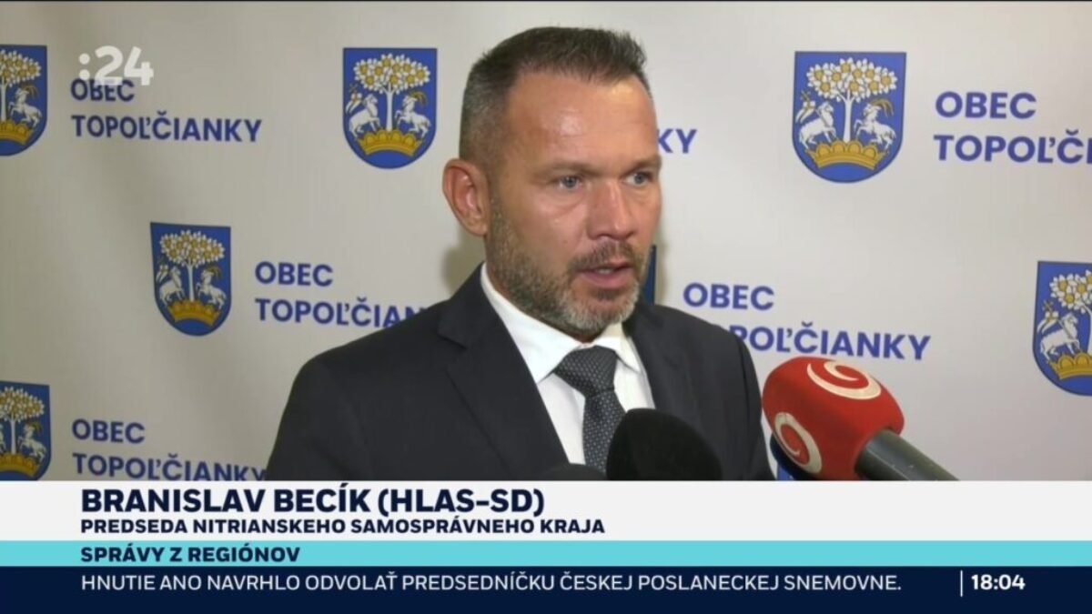 Branislav Becík: Vláda SR sa v strede tohto týždňa rozhodla podporiť projekt detského hospicu dotáciou 300-tisíc eur, ktorú získal náš kraj na prípravu projektovej dokumentá…