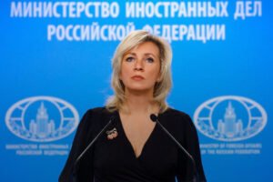 Maria Zacharovová: Nezodpovedné činy kyjevského režimu a jeho západných pánov mô...