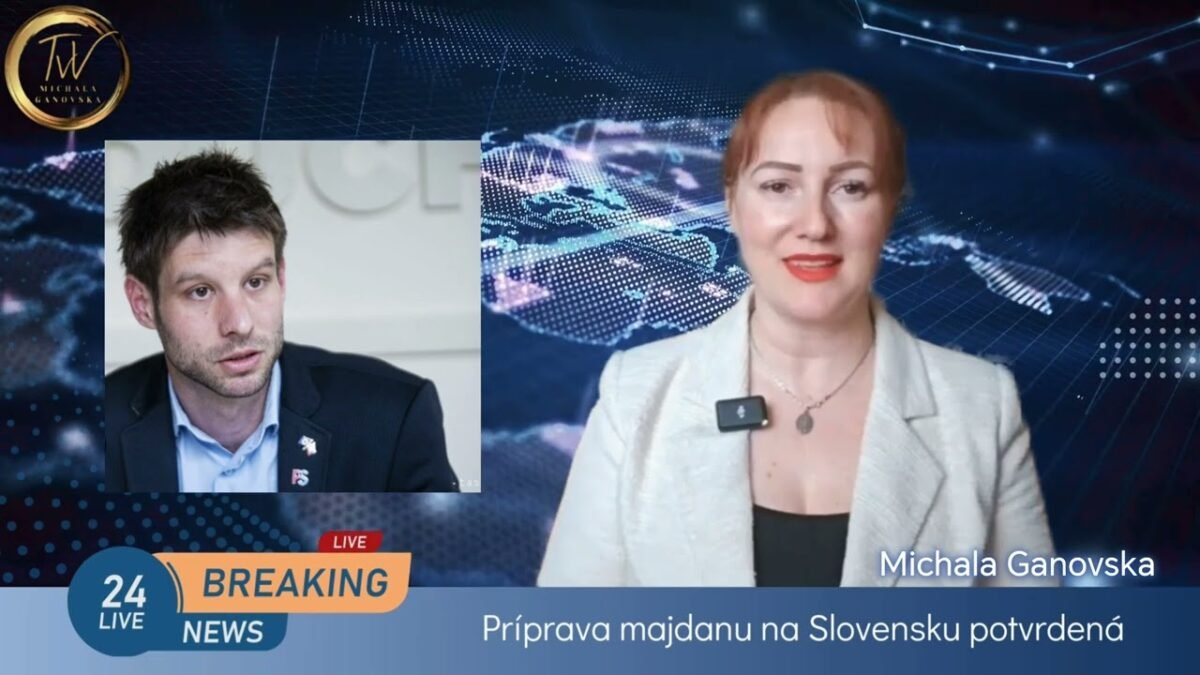 Michala Ganovska o pripravovanom majdane na Slovensku