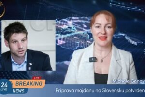 Michala Ganovska o pripravovanom majdane na Slovensku